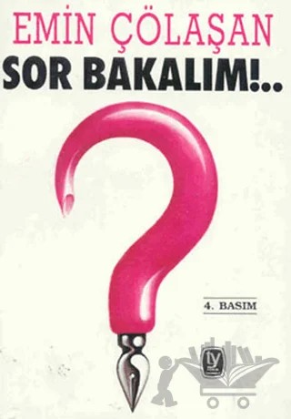 Sor Bakalım!.. – Emin Çölaşan – Tekin Yayınevi kitap kapağı