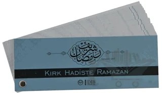 Kırk Hadiste Ramazan Kartela – Bünyamin Erul – Diyanet İşleri Başkanlığı kitap kapağı