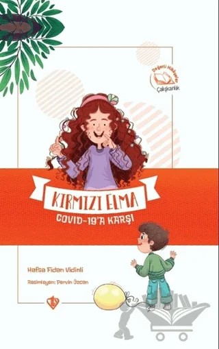 Kırmızı Elma Covid-19’a Karşı – Hafsa Fidan Vidinli – Türkiye Diyanet Vakfı Yayınları kitap kapağı