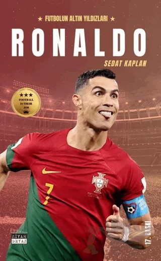 Ronaldo – Sedat Kaplan – Siyah Beyaz Yayınları kitap kapağı