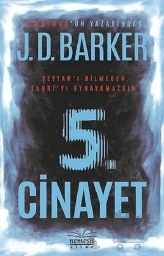 5. Cinayet – J. D. Barker – Nemesis Kitap kitap kapağı