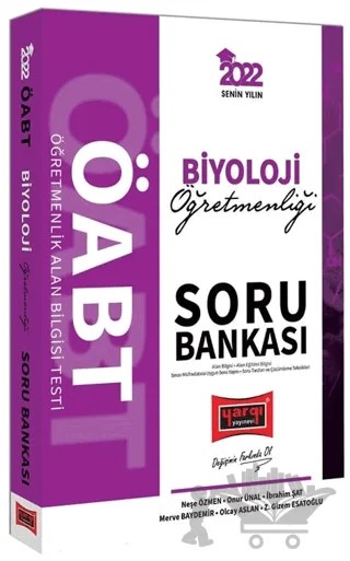 2022 ÖABT Biyoloji Öğretmenliği Soru Bankası – Kolektif – Yargı Yayınevi kitap kapağı