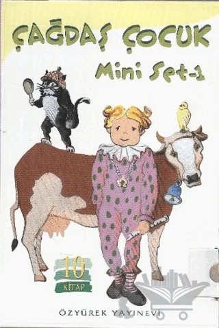 Çağdaş Çocuk Mini Set - 1 (10 Kitap Takım) – Abbas Cılga, Bekir Yıldız, Cezmi Ersöz, Fevzi Günenç, Hasan Kıyafet, Mehmet Güler, Mine Duran, Nurettin İğci, Talip Apaydın, Tansu Bele – Özyürek Yayınları kitap kapağı