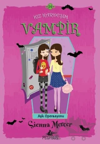 Kız Kardeşim Vampir 14 – Sienna Mercer – Pegasus Çocuk Yayınları kitap kapağı