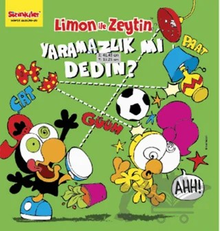 Limon ile Zeytin - Yaramazlık mı Dedin? – Salih Memecan – Mart Yayınları kitap kapağı