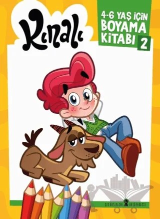 Kınalı 4 - 6 Yaş İçin Boyama Kitabı - 2 – Alp Türkbiner – Sır Katipleri kitap kapağı