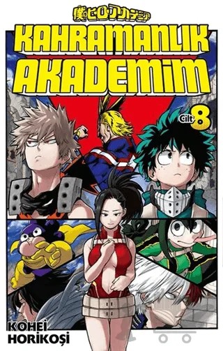 Kahramanlık Akademim 8.Cilt – Kohei Horikoşi – Gerekli Şeyler Yayıncılık kitap kapağı