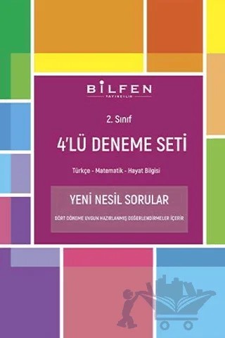 2. Sınıf 4'lü Deneme Seti – Kolektif – Bilfen Yayıncılık kitap kapağı