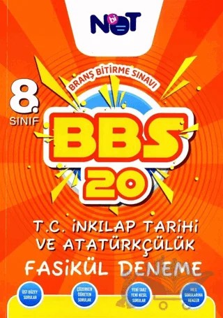 8. Sınıf T.C. İnkılap Tarihi ve Atatürkçülük BBS 20 Fasikül Deneme – Kolektif – Bi Not Yayınları kitap kapağı