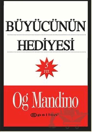 Büyücünün Hediyesi – Og Mandino – Epsilon Yayınevi kitap kapağı