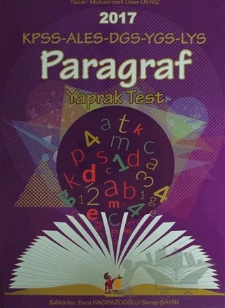 2017 KPSS ALES DGS YGS LYS Paragraf Yaprak Test – Muhammet Öner Deniz – Altın Post Yayıncılık kitap kapağı