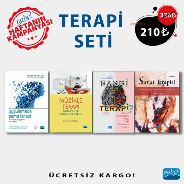 TERAPİ SETİ – Alişan Burak Yaşar Fahri Sezer Volkan Demir Arnoud Arntz, Gitta Jacob – Haftanın Kampanyası kitap kapağı