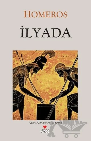 İlyada – Homeros – Can Yayınları kitap kapağı