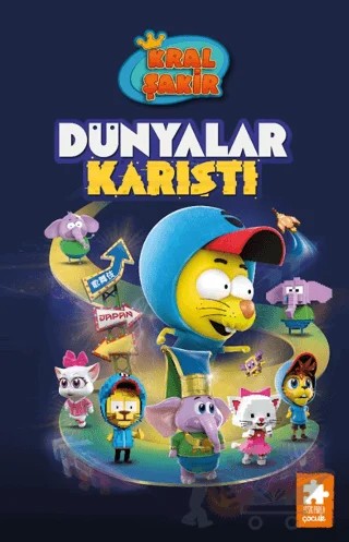 Kral Şakir Dünyalar Karıştı – Varol Yaşaroğlu – Eksik Parça Yayınları kitap kapağı