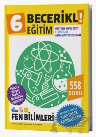 6. Sınıf Becerikli Eğitim Fen Bilimleri Haftalık Fasiküller – Kolektif – Fenomen Yayınları kitap kapağı