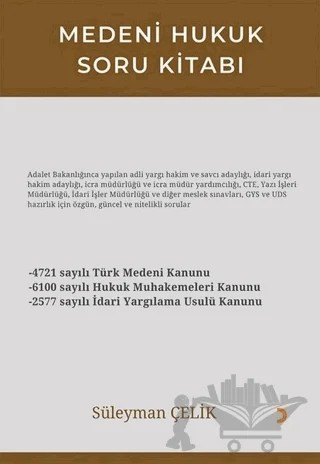 Medeni Hukuk Soru Kitabı – Süleyman Çelik – Cinius Yayınları kitap kapağı