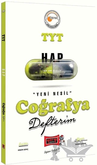 Hap TYT Coğrafya Defterim – Kolektif – Yargı Yayınevi kitap kapağı