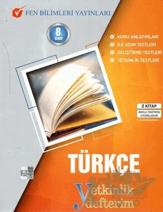 8. Sınıf Yeni Nesil Türkçe Yetkinlik Defterim – Kolektif – Fen Bilimleri Yayınları kitap kapağı