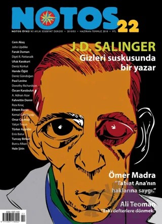 Notos Öykü İki Aylık Edebiyat Dergisi Sayı: 22 – Notos Öykü Dergisi kitap kapağı