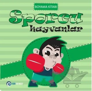 Sporcu Hayvanlar - Boyama Kitabı – Kolektif – NSN Yayınevi kitap kapağı