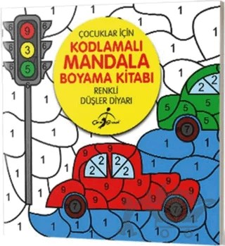 Çocuklar İçin Kodlamalı Mandala Boyama Kitabı – Kolektif – Çocuk Gezegeni kitap kapağı