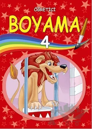 Öğretici Boyama 4 – Kolektif – Vişne Çocuk kitap kapağı