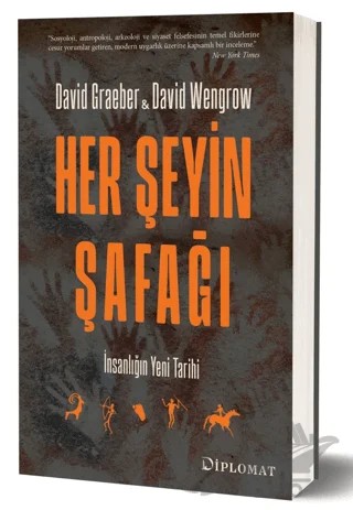 Her Şeyin Şafağı – David Graeber, David Wengrow – Diplomat kitap kapağı