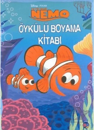 Kayıp Balık Nemo / Öykülü Boyama Kitabı – Kolektif – Doğan Egmont Yayıncılık kitap kapağı