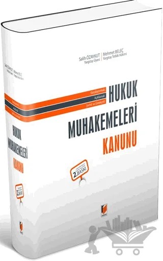 Hukuk Muhakemeleri Kanunu – Mehmet Beleç, Salih Özaykut – Adalet Yayınevi kitap kapağı