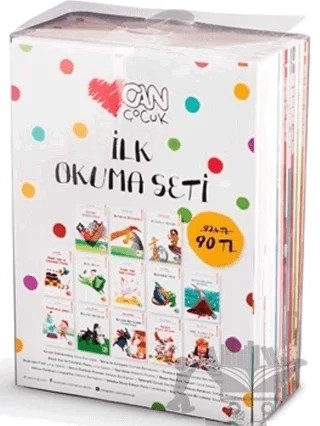 İlk Okuma Seti (13 Kitap Takım) – Davide Cali, Gionata Bernasconi, Lucia Salemi, Paolo Comentale, Roberto Piumini, Silvia Roncaglia, Stefano Bordiglioni – Can Çocuk Yayınları kitap kapağı