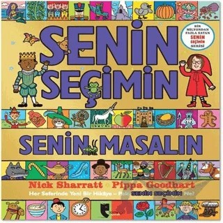Senin Seçimin Senin Masalın – Pippa Goodhart – Domingo Yayınevi kitap kapağı