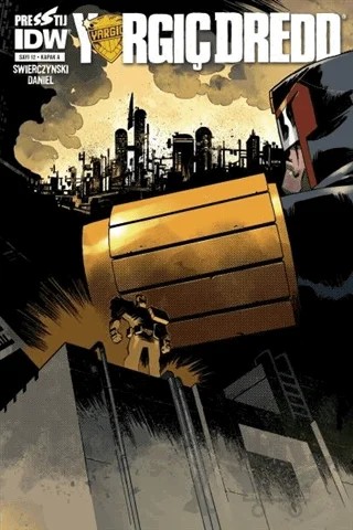 Yargıç Dredd 12: Kapak A – Presstij Kitap kitap kapağı