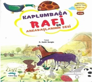 Masallı Eğitim Seti 1 Kaplumbağa Rafi ve Arkadaşlarının Sesi – H. Salih Zengin – Erdem Çocuk kitap kapağı