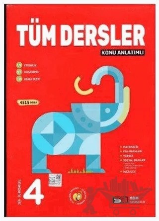 4. Sınıf Tüm Dersler Konu Anlatımlı – Kolektif – SBM Yayıncılık kitap kapağı