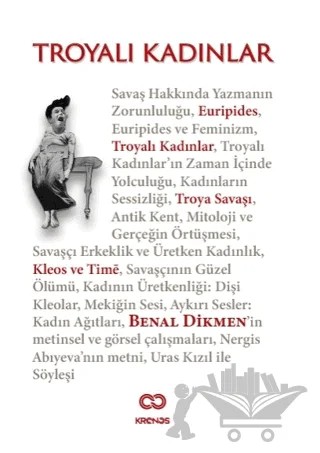 Troyalı Kadınlar – Benal Dikmen – Kronos Yayınları kitap kapağı