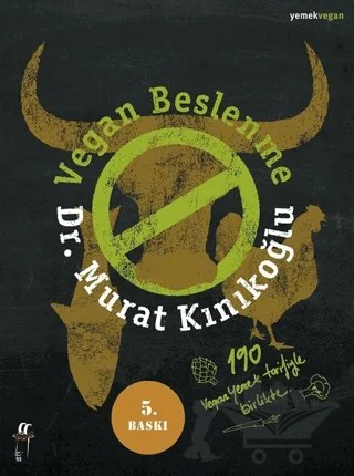 Vegan Beslenme – Murat Kınıkoğlu – Oğlak Yayıncılık kitap kapağı