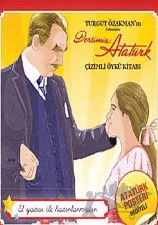 Dersimiz Atatürk – Turgut Özakman – Doğan Egmont Yayıncılık kitap kapağı
