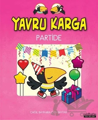 Yavru Karga Partide – Çağıl Baykara – Vidhata Yayınları kitap kapağı