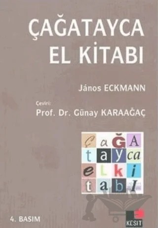 Çağatayca El Kitabı – Janos Eckmann – Kesit Yayınları kitap kapağı