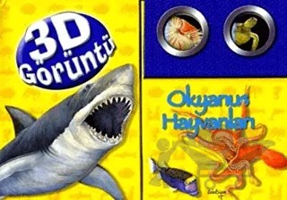3D Görüntülü Okyanus Hayvanları – Gaby Goldsack – Koleksiyon Yayıncılık kitap kapağı