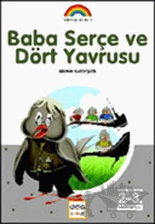 Baba Serçe ve Dört Yavrusu – Grimm Kardeşler – Nar Yayınları kitap kapağı