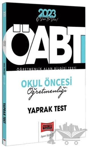 Yargı Yayınları 2023 KPSS ÖABT Okul Öncesi Öğretmenliği Çek Kopart Yaprak Test – Kolektif – Yargı Yayınevi kitap kapağı