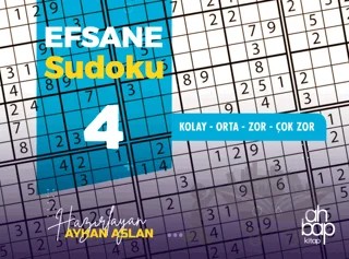 Efsane Sudoku 4 – Kolektif – Ahbap Kitap kitap kapağı