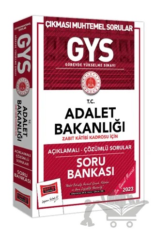 Yargı Yayınları 2023 Adalet Bakanlığı GYS Zabıt Katibi Kadrosu İçin Açıklamalı Soru Bankası – Kolektif – Yargı Yayınevi kitap kapağı