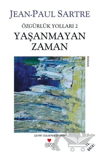 Yaşanmayan Zaman – Jean Paul Sartre – Can Yayınları kitap kapağı