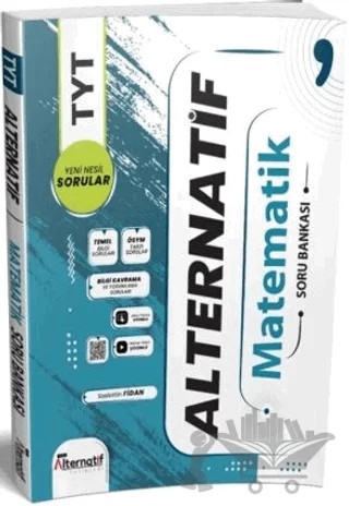 TYT Matematik Alternatif Soru Bankası – Sadettin Fidan – Alternatif Yayınları kitap kapağı
