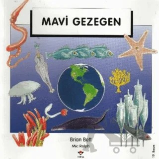 Mavi Gezegen – Brian Bett – TÜBİTAK Yayınları kitap kapağı