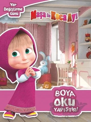 Yer Değiştirme Günü - Maşa ile Koca Ayı – Kolektif – Doğan Egmont Yayıncılık kitap kapağı