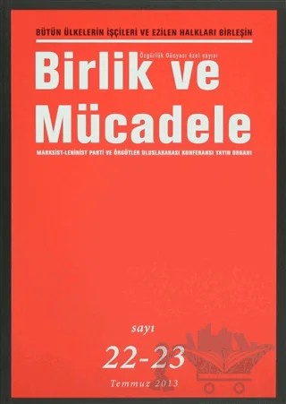 Birlik ve Mücadele Dergisi Sayı: 22 - 23 – Birlik ve Mücadele Dergisi kitap kapağı