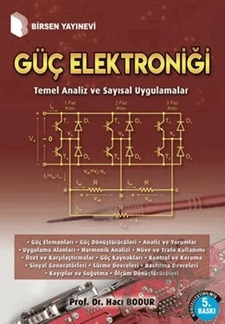 Güç Elektroniği – Hacı Bodur – Birsen Yayınevi kitap kapağı